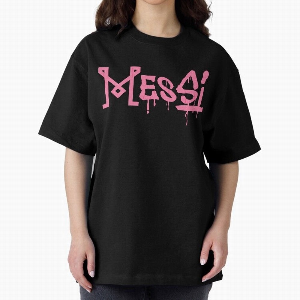 Messi Graffiti Inter Miami Premium T-Shirt Mark FIFA World Cup 2026 Spirit, Inspired by Argentina, France and Brazil, Messi and Cristiano Ronaldo, Football Passion, Legendary Performances, Festival Vibes and Supporter Community; Ideal for Fans Who
