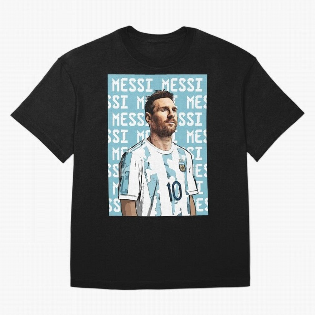 Lionel Messi Premium T-Shirt Get Ready for the FIFA World Cup 2026 Journey through Messi and Cristiano Ronaldo Highlights, Portugal, Spain and Germany Pride, Global Supporter Spirit, Legendary Goals, National Colors and Tournament Celebration;