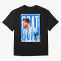 Lionel Messi The GOAT Illustration artwork Premium T-Shirt Bring a Vintage Feel to Global Football Passion for FIFA World Cup 2026, Celebrating Haaland and Mbappe, Brazil, Vintage Soccer Flavor, Modern Football Stars, National Flags and Final Night
