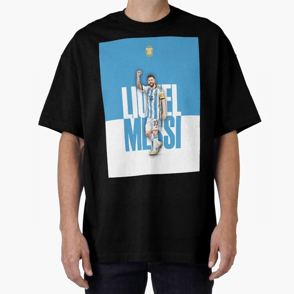 Lionel Messi - Iconic Soccer Legend Graphic T-Shirt Stand with the FIFA World Cup 2026 USA Canada Mexico Journey through Neymar, Haaland and Cristiano Ronaldo Highlights, Spain and Netherlands Pride, Retro Football Energy, Iconic Rivalries, Trophy