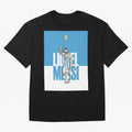 Lionel Messi - Iconic Soccer Legend Graphic T-Shirt Stand with the FIFA World Cup 2026 USA Canada Mexico Journey through Neymar, Haaland and Cristiano Ronaldo Highlights, Spain and Netherlands Pride, Retro Football Energy, Iconic Rivalries, Trophy