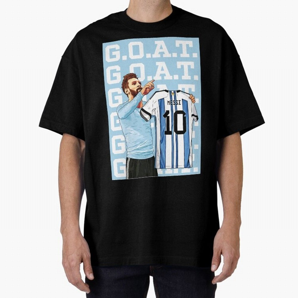 Lionel Messi Goat Premium T-Shirt Celebrate the Stars of the FIFA World Cup 2026 Journey through Neymar, Haaland and Cristiano Ronaldo Highlights, Netherlands Pride, Game Day Rituals, Football Legends, Country Pride and the Road to the Final;