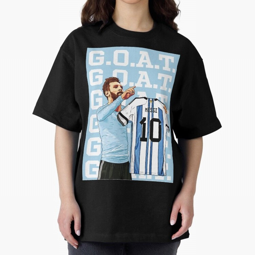 Lionel Messi Goat Premium T-Shirt Celebrate the Stars of the FIFA World Cup 2026 Journey through Neymar, Haaland and Cristiano Ronaldo Highlights, Netherlands Pride, Game Day Rituals, Football Legends, Country Pride and the Road to the Final;