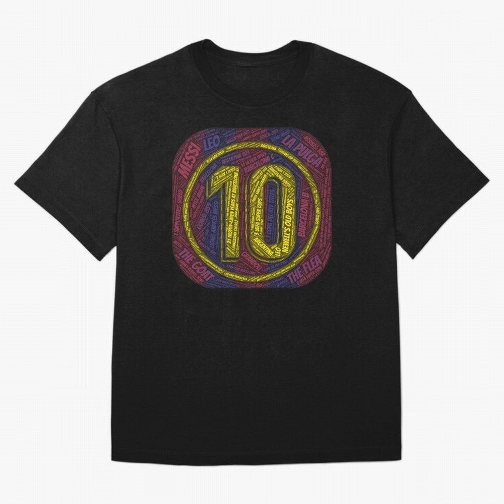 Lionel Messi #10 - The Icon Collection Premium T-Shirt Carry National Pride through FIFA World Cup 2026 for Fans of Mbappe and Spain, Bringing Match Day Excitement, Supporter Culture, Golden Goals and Global Football Passion; Great for Supporters