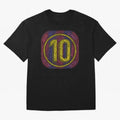 Lionel Messi #10 - The Icon Collection Premium T-Shirt Carry National Pride through FIFA World Cup 2026 for Fans of Mbappe and Spain, Bringing Match Day Excitement, Supporter Culture, Golden Goals and Global Football Passion; Great for Supporters