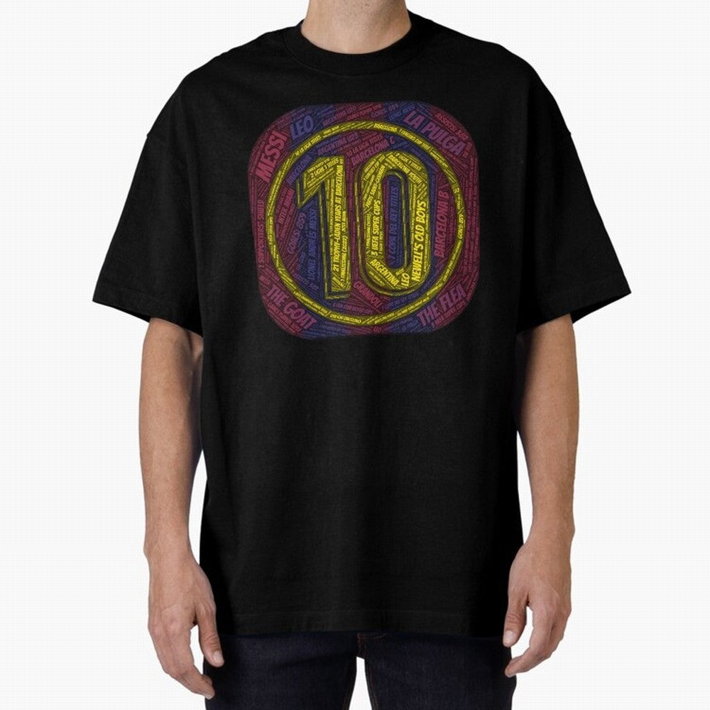 Lionel Messi #10 - The Icon Collection Premium T-Shirt Carry National Pride through FIFA World Cup 2026 for Fans of Mbappe and Spain, Bringing Match Day Excitement, Supporter Culture, Golden Goals and Global Football Passion; Great for Supporters