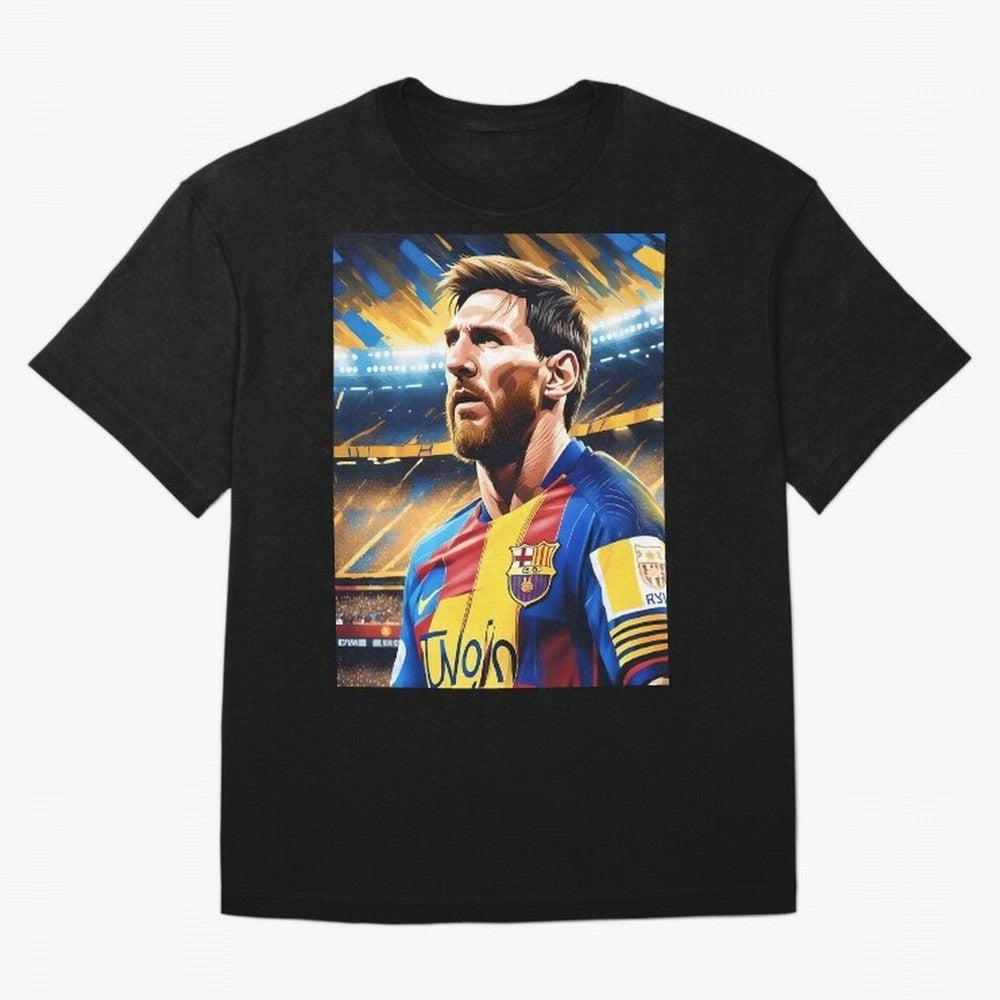 Lionel Messi Graphic T-Shirt Support Your Favorite Stars during Global Football Passion for FIFA World Cup 2026 Group Stage, Built around Messi and Cristiano Ronaldo, Spain, Football History, Final Match Energy, Crowd Noise and Once in a Lifetime