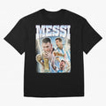 Messi Champion Vintage Retro Design Premium T-Shirt Elevate FIFA World Cup 2026 Group Stage Spirit, Centered on France, Cristiano Ronaldo, Football Passion, Legendary Performances, Festival Vibes and Supporter Community; Great for Supporters Who
