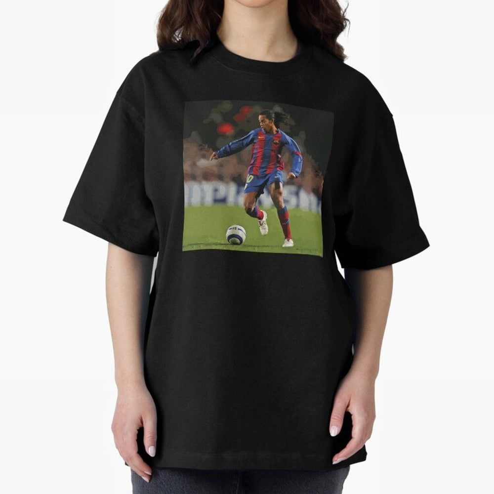 The Magician Ronaldinho Classic T-Shirt Carry Global Football Passion for FIFA World Cup 2026 USA Canada Mexico, Centered on CR7, Spain, Soccer Culture, Superstar Moments, National Team Dreams and Competitive Fire; Ideal for Fans Who Follow Messi,