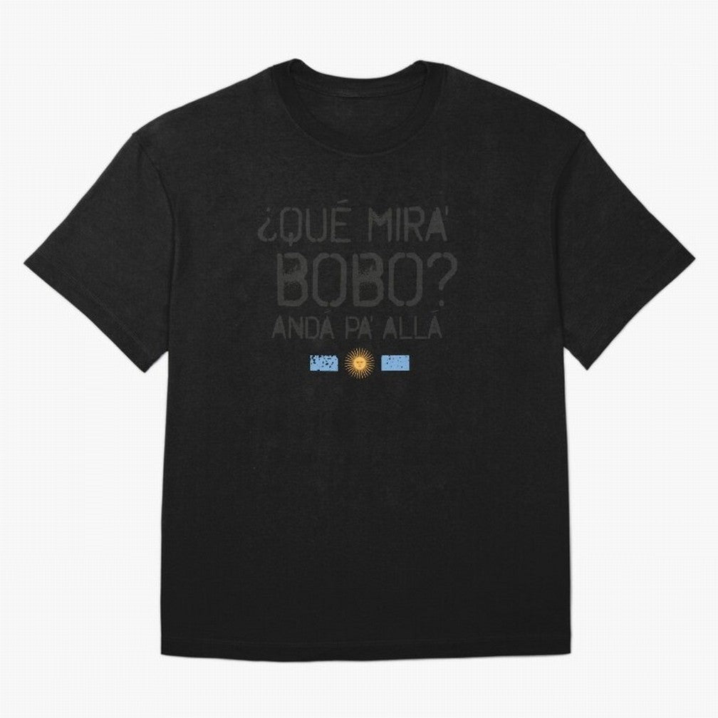 Que miras bobo anda pa alla Classic T-Shirt Experience FIFA World Cup 2026 Featuring Haaland and Mbappe, Argentina, France and Brazil Energy, Goal Celebration Energy, Supporter Heritage, Football Icons and Worldwide Tournament Joy; Ideal for Fans