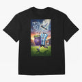 Messi 10 & Mate Magic ¨C The Soul of Argentine Football - Argentina Football Mate Mascot - Messi 10 Soccer Fan Art Oversized T-Shirt Back Your Heroes with FIFA World Cup 2026 USA Canada Mexico Built around Messi, Argentina Energy, Tournament Hype,