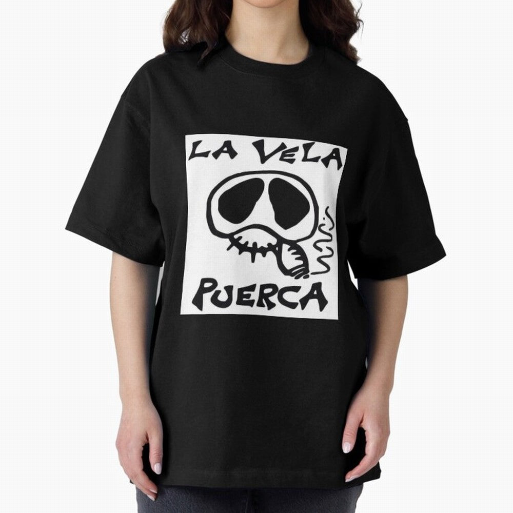 THE CANDLE PUERCA ROCK Oversized T-Shirt Capture Global Football Passion for FIFA World Cup 2026 Group Stage, Capturing Neymar, Spain, Champion Mindset, Group Stage Buzz, Knockout Tension and Passionate Fan Culture; Ideal for Fans Who Follow Messi,