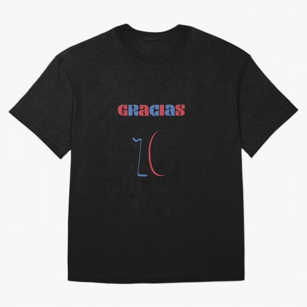 GRACIAS MESSI Essential T-shirt Classic T-Shirt Support FIFA World Cup 2026 Group Stage Celebrating Messi and Cristiano Ronaldo, England and Germany Energy, Sports Nostalgia, International Competition, Famous Players and Unforgettable Victories;