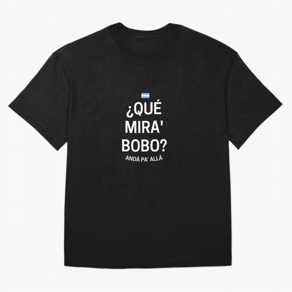 Que mira bobo Essential T-Shirt Get Ready for FIFA World Cup 2026 USA Canada Mexico Spirit, Inspired by Argentina, Messi and Cristiano Ronaldo, Global Supporter Spirit, Legendary Goals, National Colors and Tournament Celebration; Created for Match