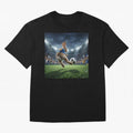 Rabbit Is Veritable Messi on the Soccer Pitch Oversized T-Shirt Follow the Road to FIFA World Cup 2026 USA Canada Mexico Spirit, Celebrating Portugal, Cristiano Ronaldo, Haaland and CR7, Classic Soccer Heritage, Championship Pressure, Fan Loyalty
