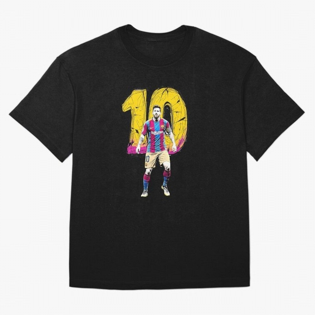 Messi sticker Oversized T-Shirt Honor the Football Icons of FIFA World Cup 2026 Spirit, Built around Argentina, Haaland and Mbappe, Match Day Excitement, Supporter Culture, Golden Goals and Global Football Passion; Created for Match Day Parties,