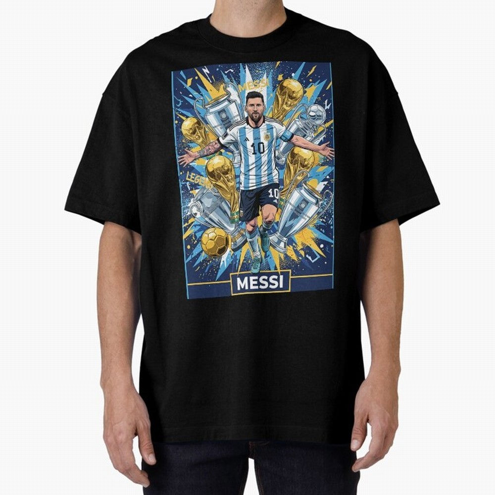 MESSI The Golden Legend Classic T-Shirt Feel International Energy from FIFA World Cup 2026 Group Stage Celebrating Mbappe, England and Germany Energy, Champion Mindset, Group Stage Buzz, Knockout Tension and Passionate Fan Culture; Perfect for