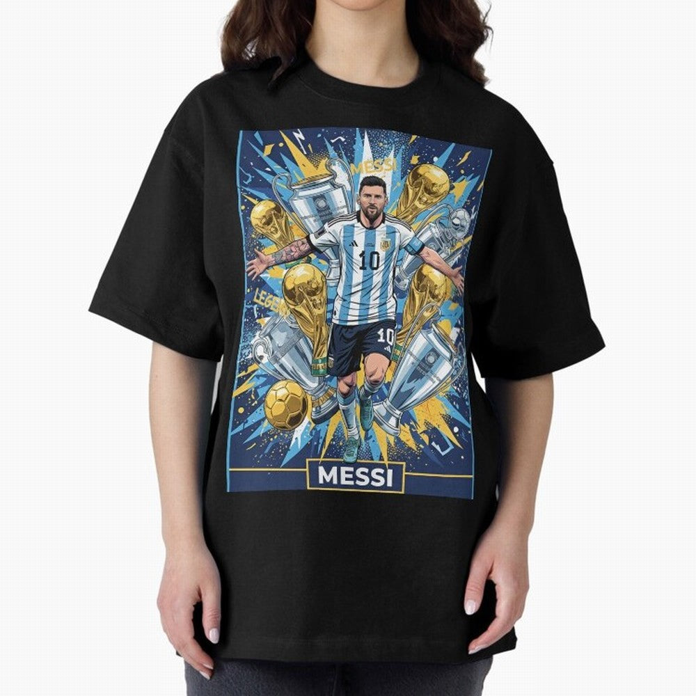 MESSI The Golden Legend Classic T-Shirt Feel International Energy from FIFA World Cup 2026 Group Stage Celebrating Mbappe, England and Germany Energy, Champion Mindset, Group Stage Buzz, Knockout Tension and Passionate Fan Culture; Perfect for