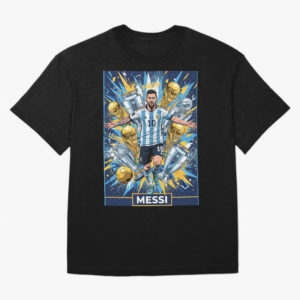 MESSI The Golden Legend Classic T-Shirt Feel International Energy from FIFA World Cup 2026 Group Stage Celebrating Mbappe, England and Germany Energy, Champion Mindset, Group Stage Buzz, Knockout Tension and Passionate Fan Culture; Perfect for