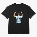Messi Classic T-Shirt Celebrate Every Goal in FIFA World Cup 2026 Group Stage Featuring Neymar, Haaland and Cristiano Ronaldo, Spain and Netherlands Energy, Global Supporter Spirit, Legendary Goals, National Colors and Tournament Celebration; Ideal