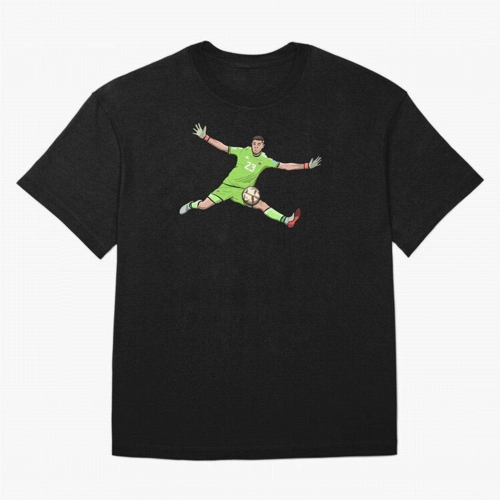 Emi 'Dibu' Martinez, the Heroic Save! Classic T-Shirt Fuel Your Fan Pride for FIFA World Cup 2026 USA Canada Mexico Driven by Neymar, Argentina Energy, Tournament Hype, Historic Matchups, Family Viewing Parties and Global Sports Pride; Made for