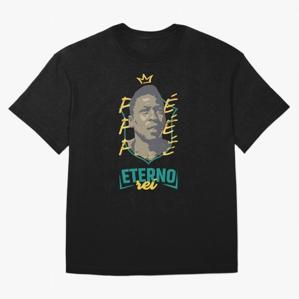 Messi and Neymar wearing a Pele t-shirt - Pel¨¦ Eterno - Pele Forever Rei Classic T-Shirt Celebrate the Biggest Stage of Global Football Passion for FIFA World Cup 2026 USA Canada Mexico, Built around CR7, Argentina and Brazil, Supporter Pride,