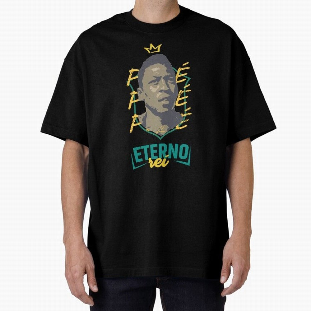 Messi and Neymar wearing a Pele t-shirt - Pel¨¦ Eterno - Pele Forever Rei Classic T-Shirt Celebrate the Biggest Stage of Global Football Passion for FIFA World Cup 2026 USA Canada Mexico, Built around CR7, Argentina and Brazil, Supporter Pride,
