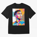 Jude Bellingham in WPAP Style Classic T-Shirt Make Every Kick Count in Match Day Hype around FIFA World Cup 2026 USA Canada Mexico, Haaland, Germany, Fan Favorite Moments, National Team Passion, Big Match Drama and Soccer History; Great for