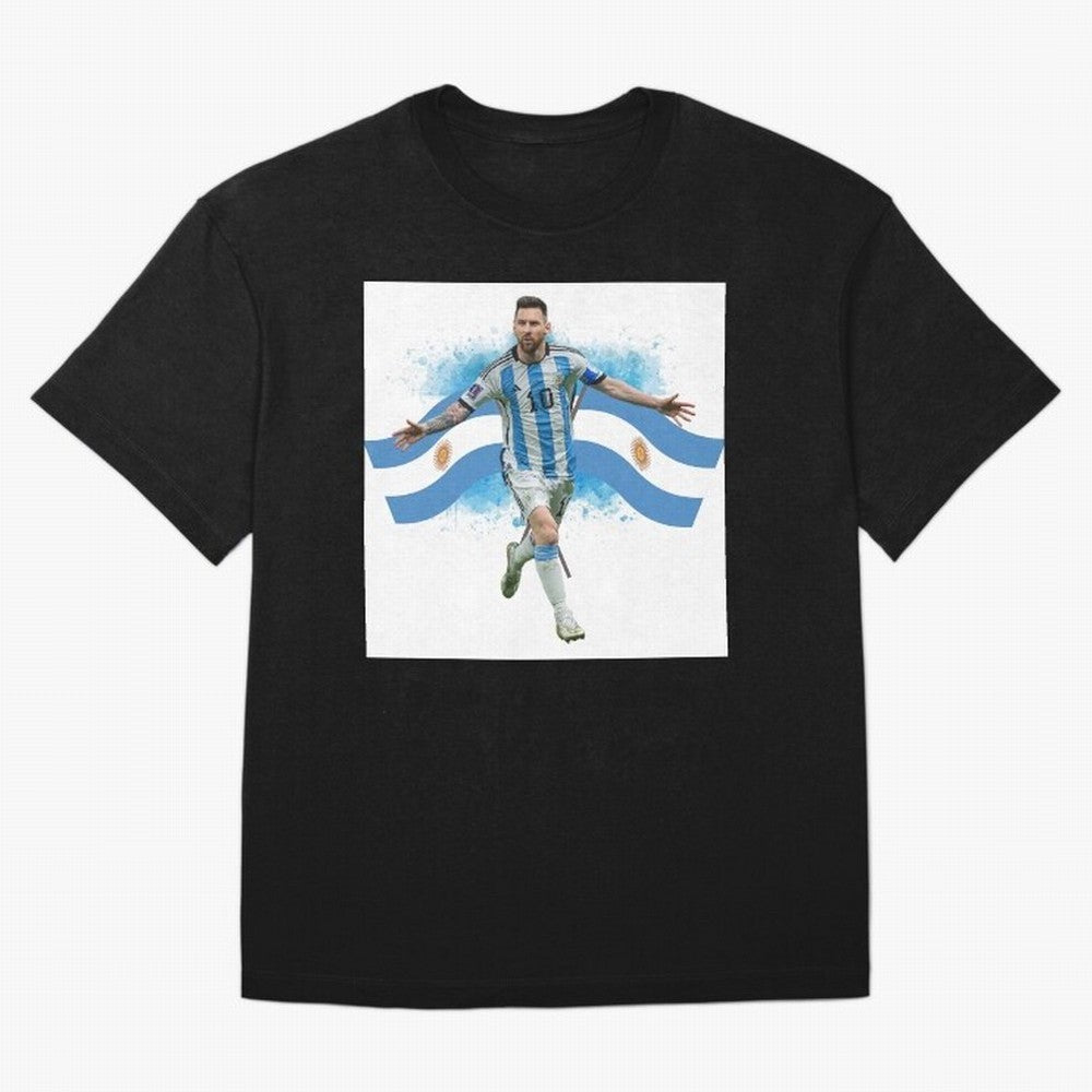 Messi - Argentina Classic T-Shirt Carry the Dream of FIFA World Cup 2026 for Fans of Messi, CR7 and Mbappe and England, France and Netherlands, Bringing Worldwide Fan Energy, Dramatic Goals, Stadium Lights and Championship Celebrations; Ideal for