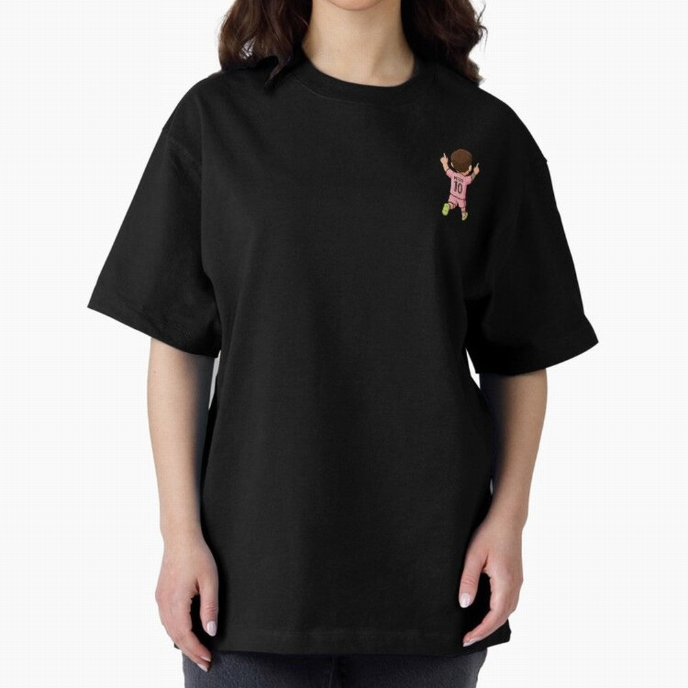 LEO MESSI MIAMI CELEBRATION BACK | CHIBI STICKER Classic T-Shirt Bring a Vintage Feel to the FIFA World Cup 2026 Journey through Cristiano Ronaldo, Haaland and CR7 Highlights, Brazil, Portugal and Argentina Pride, Soccer Culture, Superstar Moments,