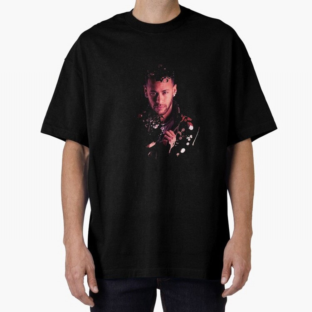 Neymar Art Classic T-Shirt Celebrate Classic Football Spirit in FIFA World Cup 2026 USA Canada Mexico for Fans of Haaland and England, Bringing Football Festival Excitement, Trophy Ambitions, Country Rivalries and Star Player Buzz; Great for Watch