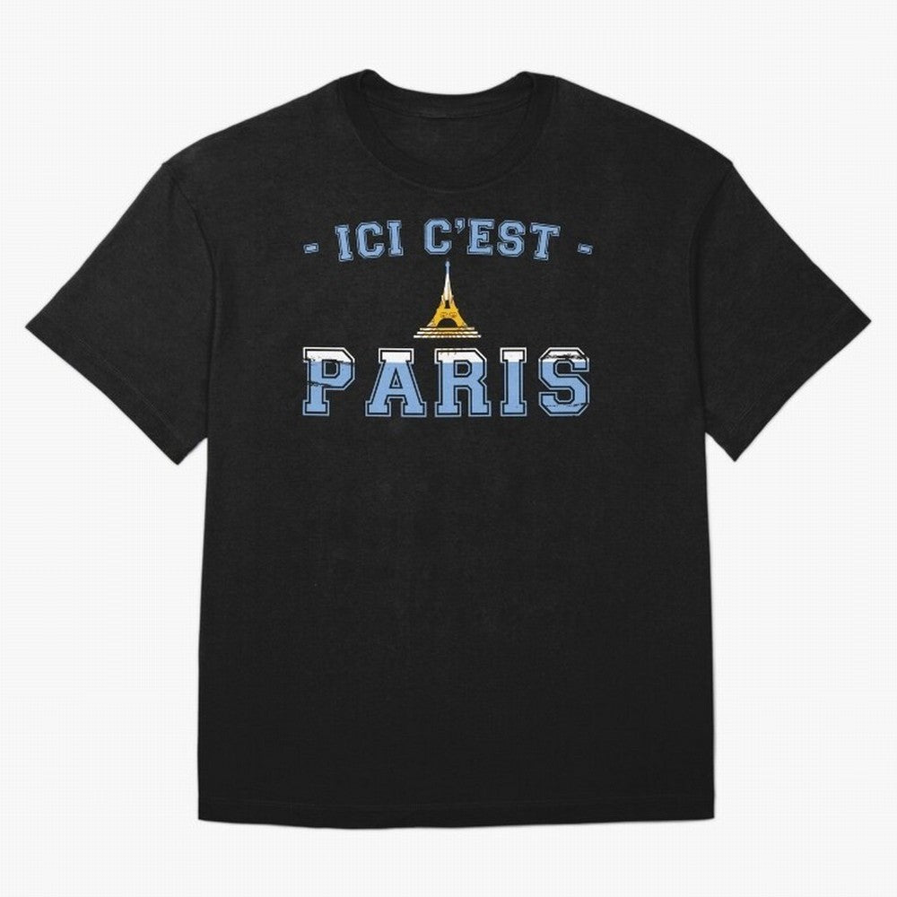 ici c'est paris t-shirts, bienvenue messi, welcome messi, psg fans Classic T-Shirt Show Fan Pride Across the FIFA World Cup 2026 Journey through Messi Highlights, England, France and Netherlands Pride, Football History, Final Match Energy, Crowd
