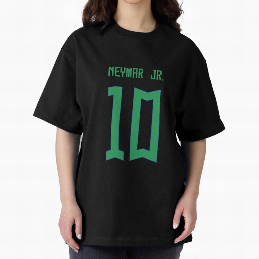 Neymar Jr Brazil Home Jersey 2023 Classic T-Shirt Support Your Favorite Stars during FIFA World Cup 2026 Spirit, Capturing England, Messi, CR7 and Mbappe, Retro Football Energy, Iconic Rivalries, Trophy Chase Drama and Stadium Atmosphere; Created