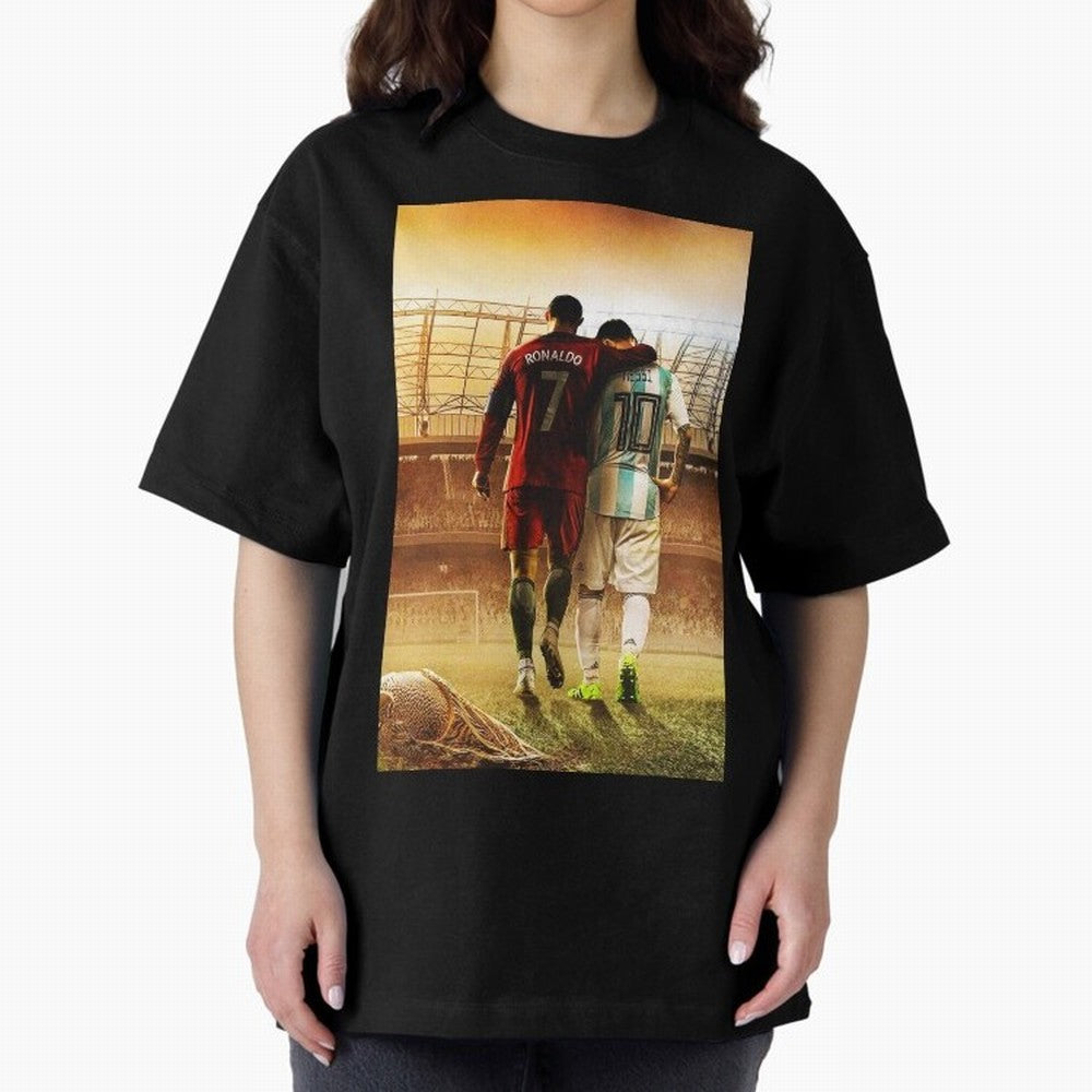 christian and messi Classic T-Shirt Stand Proud for Match Day Hype around FIFA World Cup 2026 Group Stage, Haaland and Mbappe, France, Stadium Memories, Football Loyalty, International Chants and Championship Tradition; Created for Match Day