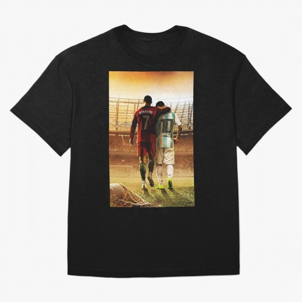 christian and messi Classic T-Shirt Stand Proud for Match Day Hype around FIFA World Cup 2026 Group Stage, Haaland and Mbappe, France, Stadium Memories, Football Loyalty, International Chants and Championship Tradition; Created for Match Day