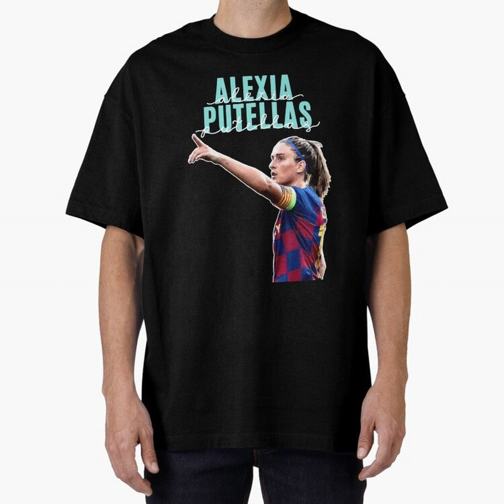 Alexia Putellas Classic T-Shirt Celebrate Golden Goal Energy in FIFA World Cup 2026 for Fans of Messi, CR7 and Mbappe and Spain and Netherlands, Bringing Match Day Excitement, Supporter Culture, Golden Goals and Global Football Passion; Built for