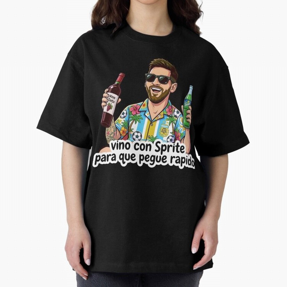 Messi came with a sprite so he could hit fast. Classic T-Shirt Live the Energy of FIFA World Cup 2026 Spirit, Celebrating Brazil, Portugal and Argentina, Neymar, Global Supporter Spirit, Legendary Goals, National Colors and Tournament Celebration;