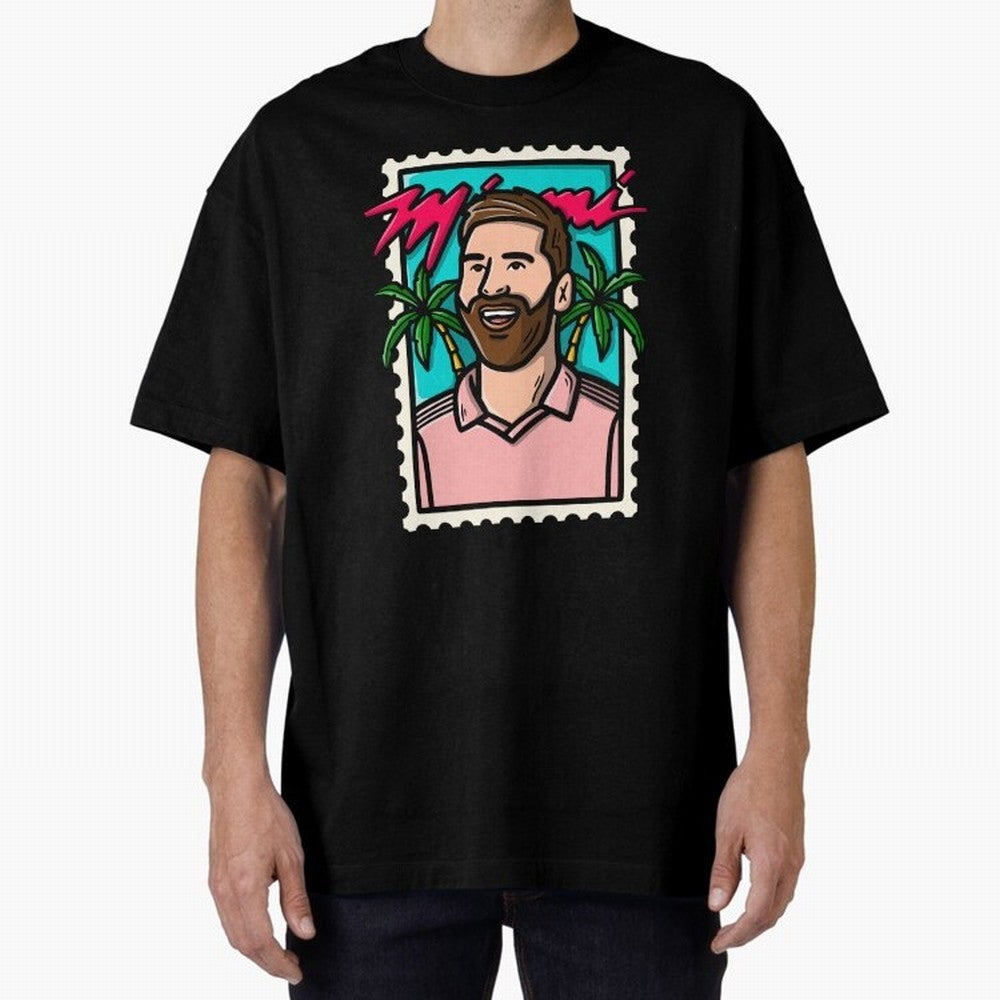 Leo - Miami Classic T-Shirt Feel the Heartbeat of FIFA World Cup 2026 Filled with Mbappe, Argentina and Brazil Energy, Retro Football Energy, Iconic Rivalries, Trophy Chase Drama and Stadium Atmosphere; Ideal for Football Dads, Football Moms,