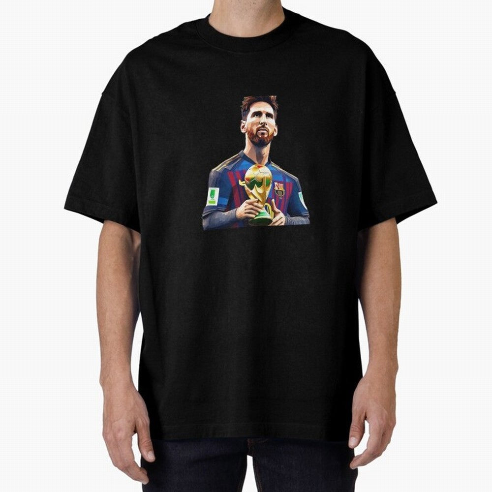 Messi World Cup with Barcelona Jersey Art Gift Classic T-Shirt Carry National Pride through Match Day Hype around FIFA World Cup 2026 Group Stage, Neymar, Haaland and Cristiano Ronaldo, England, Goal Celebration Energy, Supporter Heritage, Football