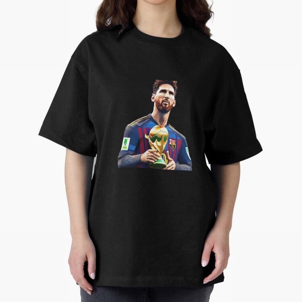 Messi World Cup with Barcelona Jersey Art Gift Classic T-Shirt Carry National Pride through Match Day Hype around FIFA World Cup 2026 Group Stage, Neymar, Haaland and Cristiano Ronaldo, England, Goal Celebration Energy, Supporter Heritage, Football