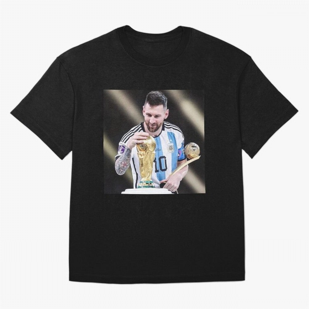 Messi Classic T-Shirt Upgrade Global Football Passion for FIFA World Cup 2026 USA Canada Mexico, Highlighting Cristiano Ronaldo, Haaland and CR7, England, France and Netherlands, Supporter Pride, Iconic Celebrations, Legendary Names and Global