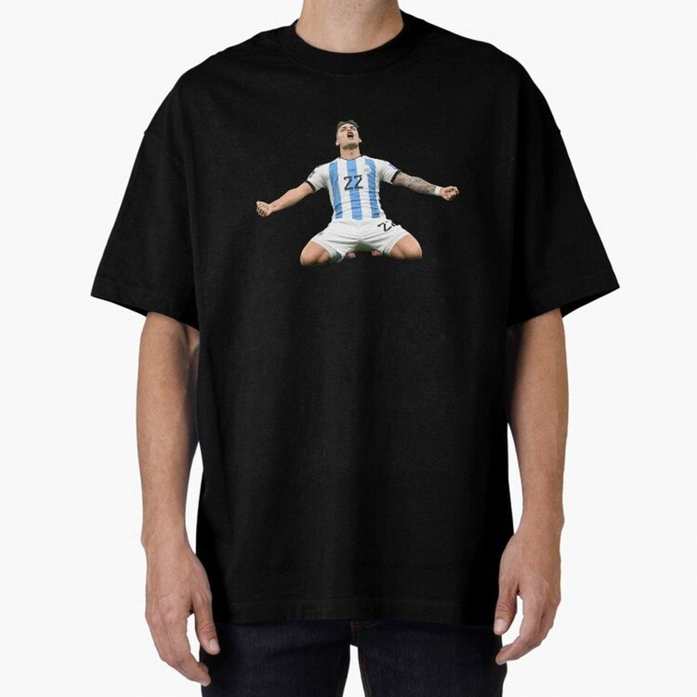 Lautaro Martinez Classic T-Shirt Build Global Football Passion for FIFA World Cup 2026 USA Canada Mexico, Inspired by Cristiano Ronaldo, Haaland and CR7, Brazil, Portugal and Argentina, Tournament Hype, Historic Matchups, Family Viewing Parties and