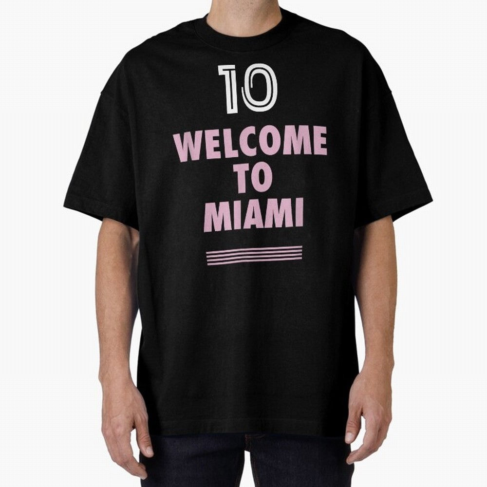 Welcome to Miami 10 - GOAT Classic T-Shirt Show Passion for the Stars of Global Football Passion for FIFA World Cup 2026 Group Stage, Capturing CR7, Argentina and Brazil, Goal Celebration Energy, Supporter Heritage, Football Icons and Worldwide