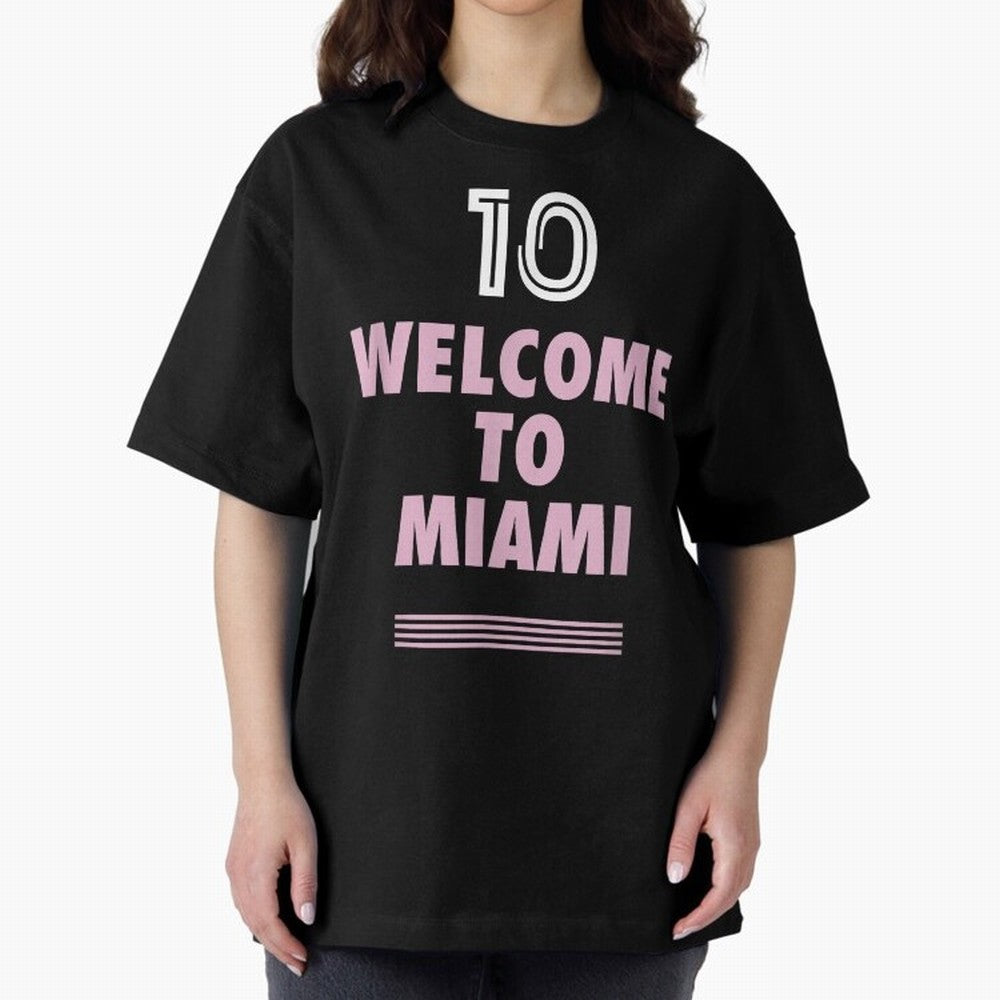 Welcome to Miami 10 - GOAT Classic T-Shirt Show Passion for the Stars of Global Football Passion for FIFA World Cup 2026 Group Stage, Capturing CR7, Argentina and Brazil, Goal Celebration Energy, Supporter Heritage, Football Icons and Worldwide