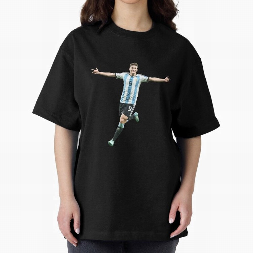 Julian Alvarez Classic T-Shirt Show Fan Pride Across Global Football Passion for FIFA World Cup 2026 Group Stage, Centered on Mbappe, England and Germany, Goal Celebration Energy, Supporter Heritage, Football Icons and Worldwide Tournament Joy;