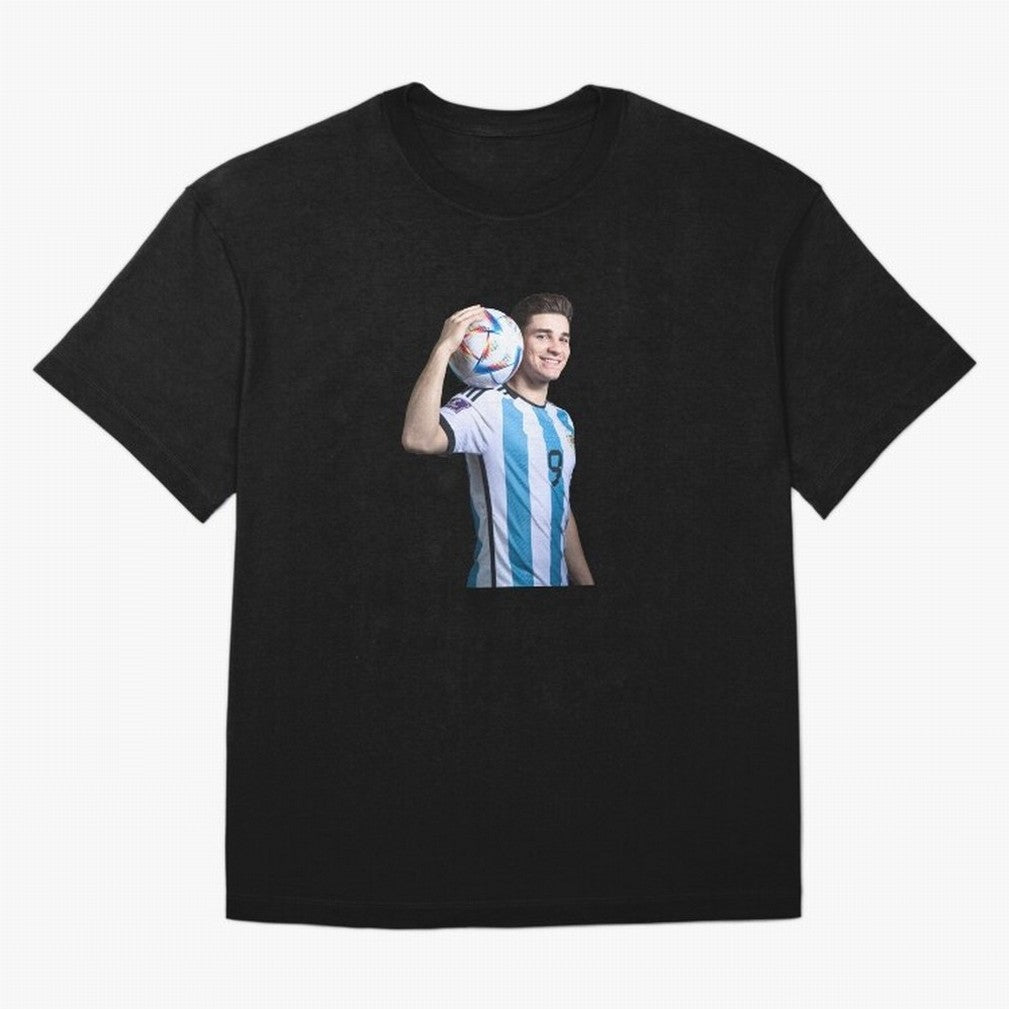 Julian Alvarez Classic T-Shirt Back Your Heroes with Global Football Passion for FIFA World Cup 2026, Highlighting Neymar, Haaland and Cristiano Ronaldo, England, Tournament Hype, Historic Matchups, Family Viewing Parties and Global Sports Pride;