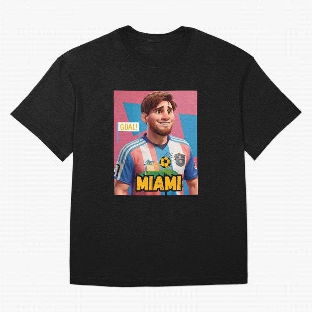 Messi FC Inter Miami Vintage T-shirt, Vintage Messi Football T Shirt, Vintage Soccer Sport Unisex Graphic Tee Classic T-Shirt Celebrate the Road through FIFA World Cup 2026 USA Canada Mexico Capturing CR7 and Messi, Argentina and Brazil Energy,