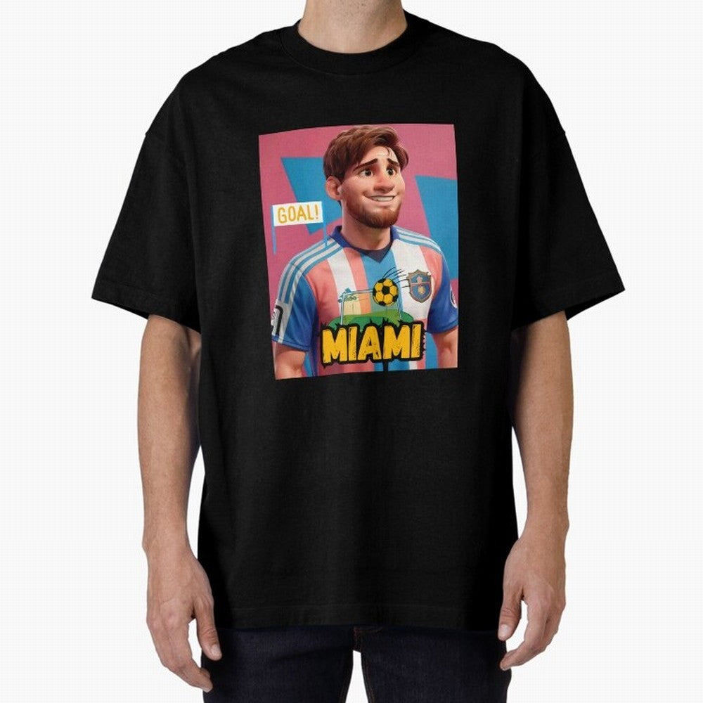 Messi FC Inter Miami Vintage T-shirt, Vintage Messi Football T Shirt, Vintage Soccer Sport Unisex Graphic Tee Classic T-Shirt Celebrate the Road through FIFA World Cup 2026 USA Canada Mexico Capturing CR7 and Messi, Argentina and Brazil Energy,