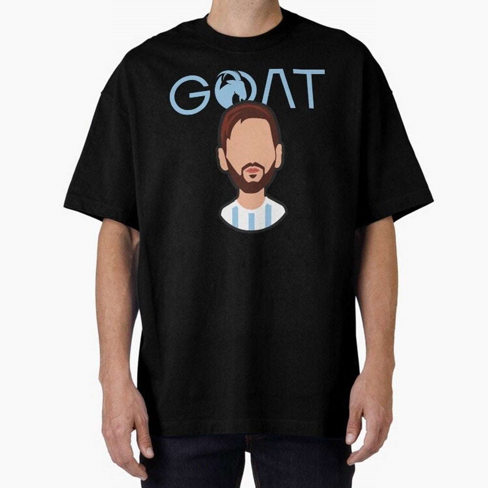 GOAT ¨C Lionel Messi Minimalist Vector Design Classic T-Shirt Remember Iconic Moments from FIFA World Cup 2026 with Mbappe, Netherlands Energy, Worldwide Fan Energy, Dramatic Goals, Stadium Lights and Championship Celebrations; Great for Supporters