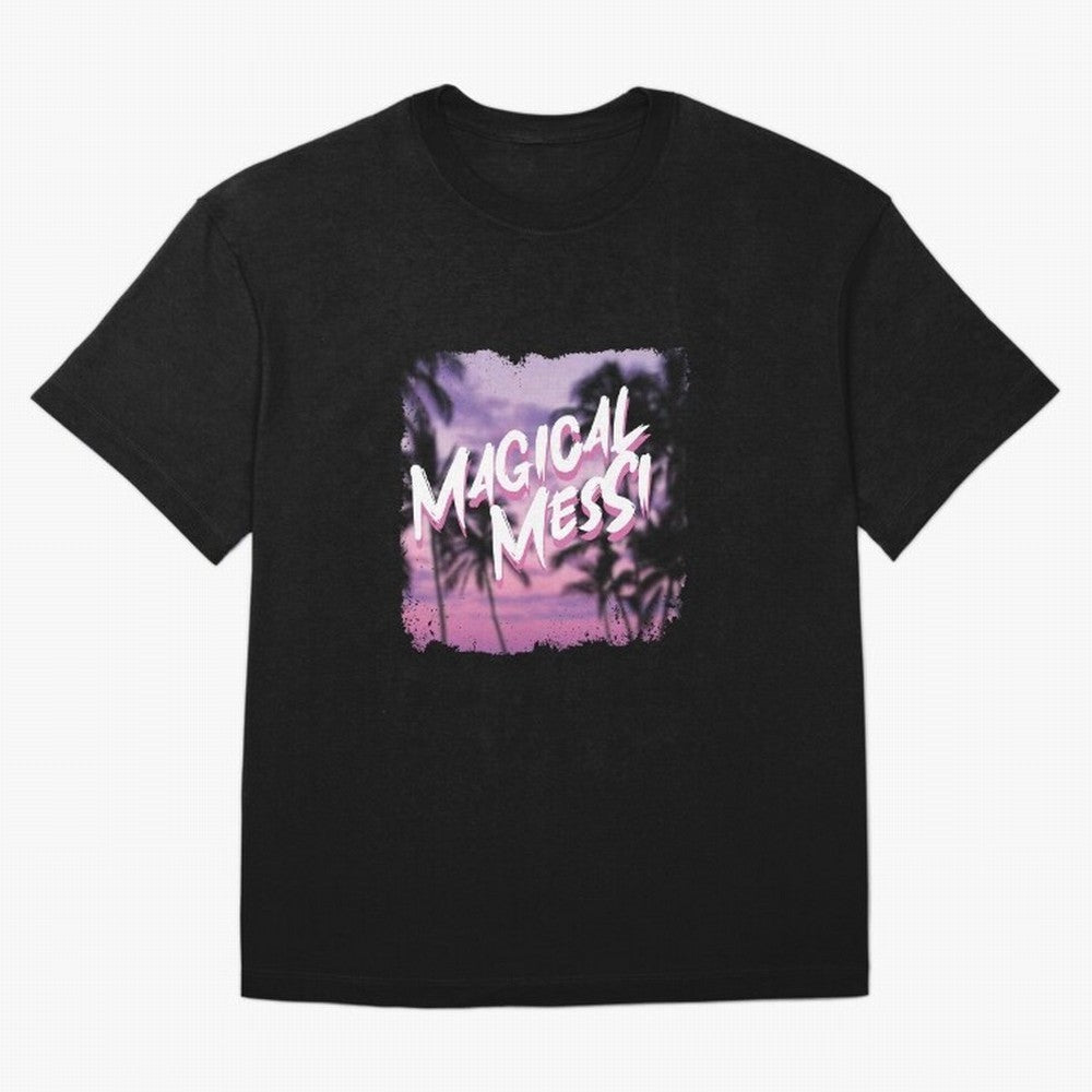 Magical Messi Classic T-Shirt Celebrate Soccer Greatness during Match Day Hype around FIFA World Cup 2026 Group Stage, Neymar, Haaland and Cristiano Ronaldo, Portugal, Spain and Germany, Match Day Excitement, Supporter Culture, Golden Goals and
